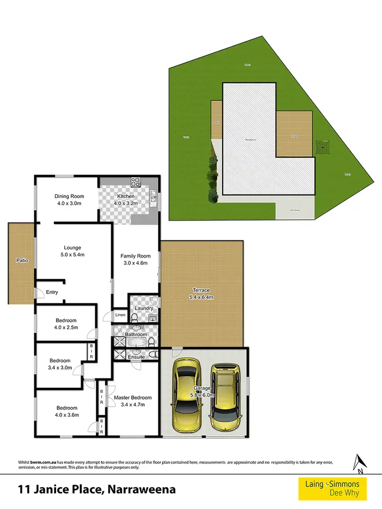 Floorplan of Homely house listing, 11 Janice Place, Narraweena NSW 2099