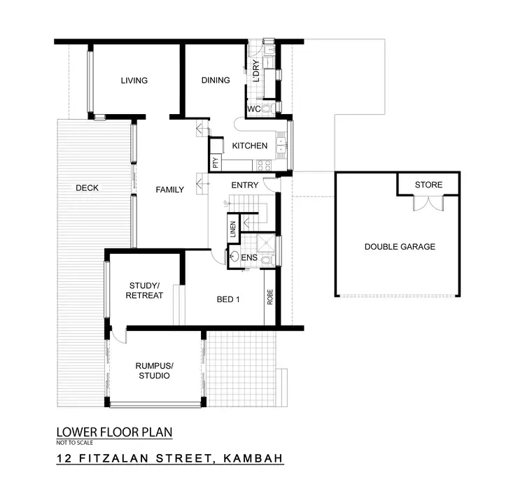 Floorplan of Homely house listing, 12 Fitzalan Street, Kambah ACT 2902
