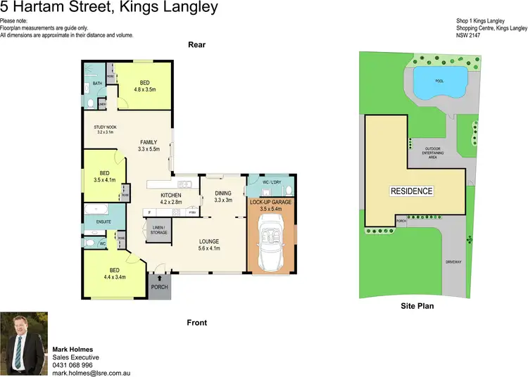 Floorplan of Homely house listing, 5 Hartam Street, Kings Langley NSW 2147