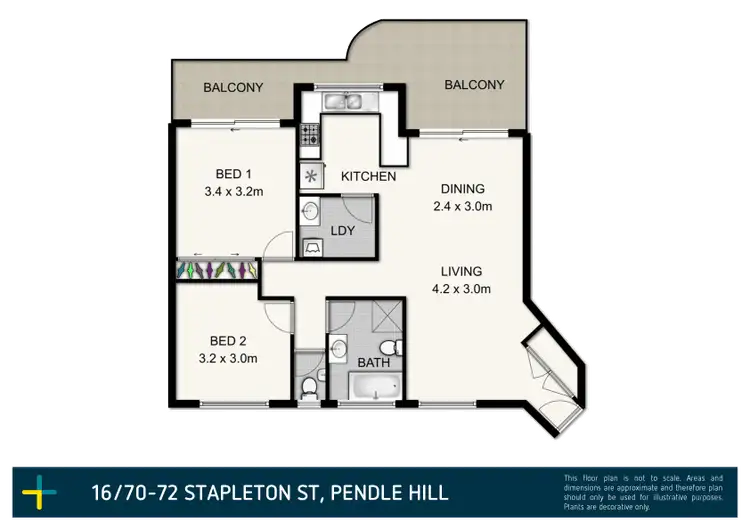 Floorplan of Homely unit listing, 16/70-72 Stapleton Street, Pendle Hill NSW 2145