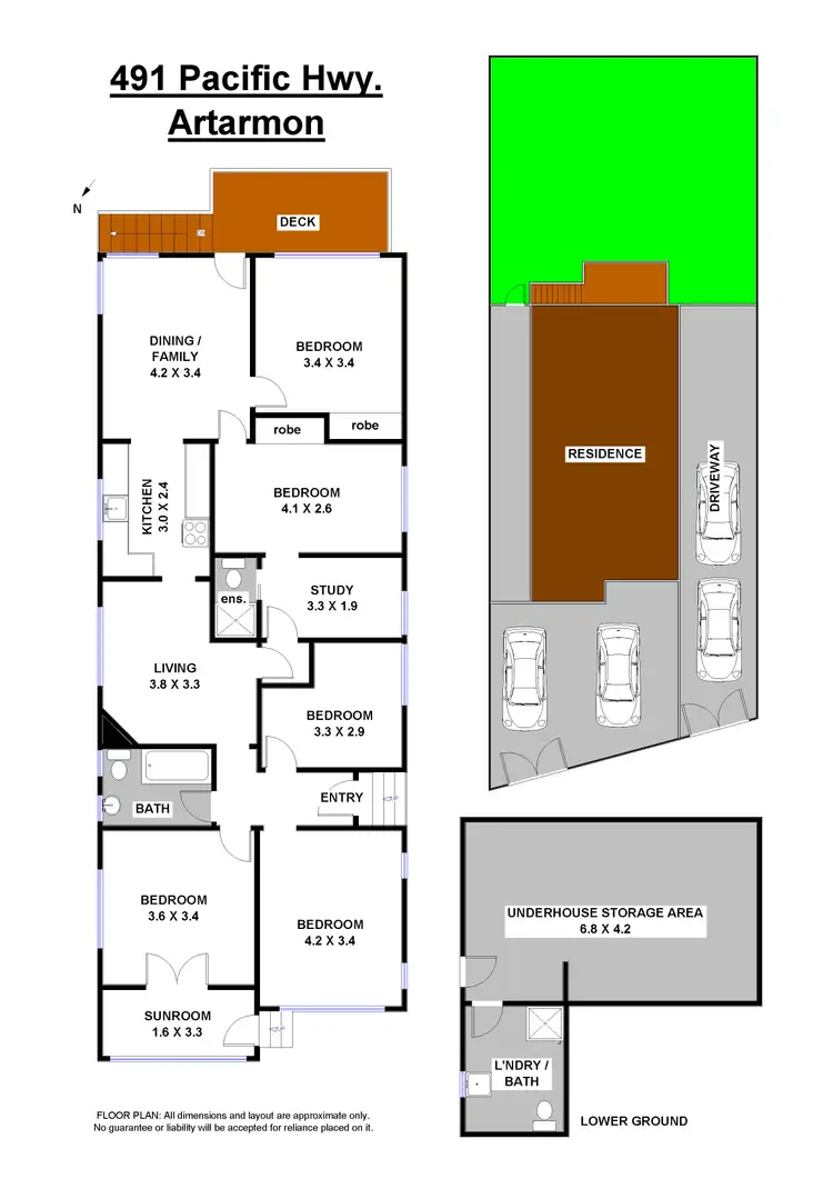 Floorplan of Homely house listing, 491 Pacific Highway, Artarmon NSW 2064