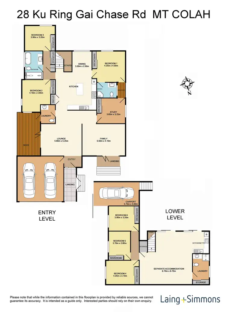 Floorplan of Homely house listing, 28 Kuring-gai Chase Road, Mount Colah NSW 2079