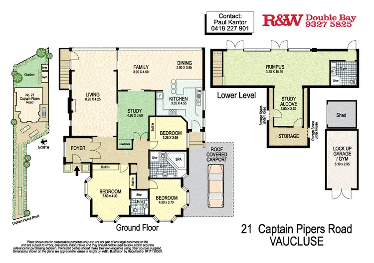 Floorplan of Homely house listing, 21 Captain Pipers Road, Vaucluse NSW 2030