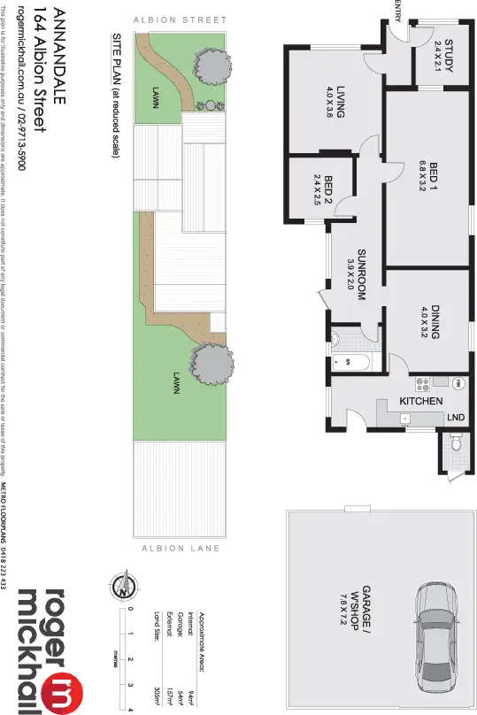 Floorplan of Homely house listing, 164 Albion Street, Annandale NSW 2038