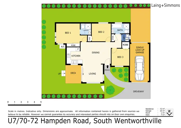 Floorplan of Homely villa listing, 7/70-72 Hampden Rd, South Wentworthville NSW 2145