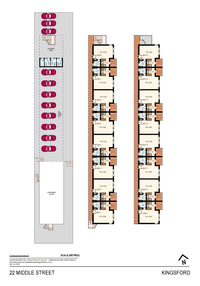 Floorplan of Homely block of units listing, 22 Middle Street, Kingsford NSW 2032
