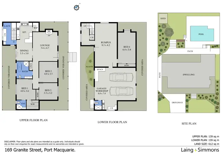 Floorplan of Homely house listing, 169 Granite Street, Port Macquarie NSW 2444