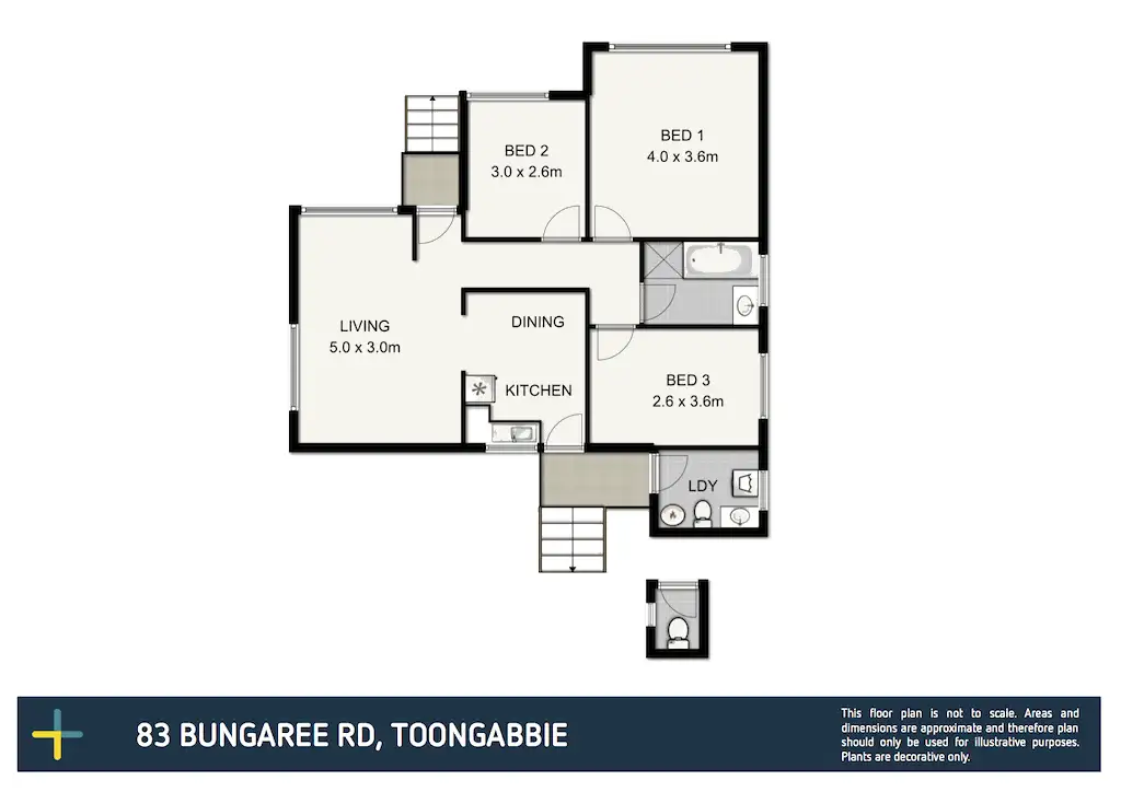 Floorplan of Homely house listing, 83 Bungaree Road, Toongabbie NSW 2146
