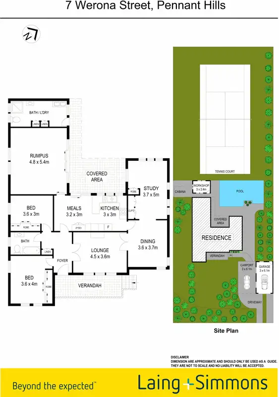 Floorplan of Homely house listing, 7 Werona Street, Pennant Hills NSW 2120