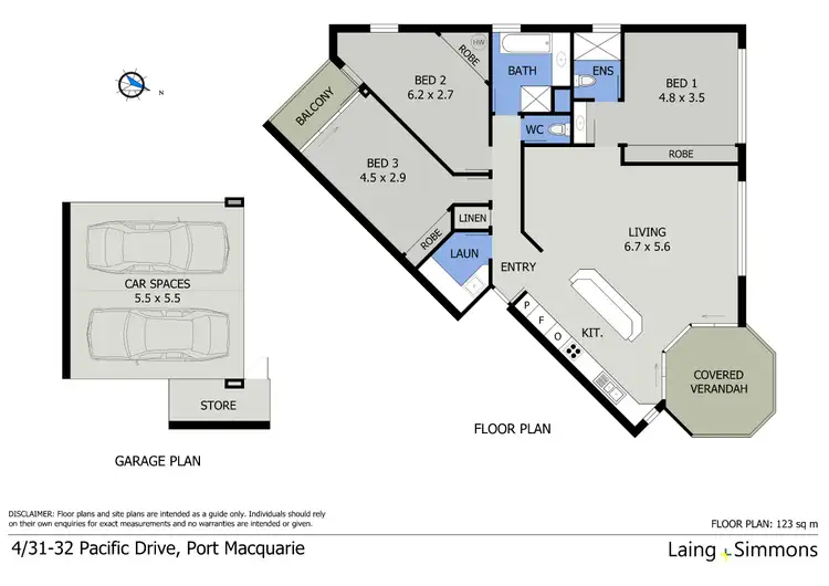 Floorplan of Homely unit listing, 4/31-32 Pacific Drive, Port Macquarie NSW 2444