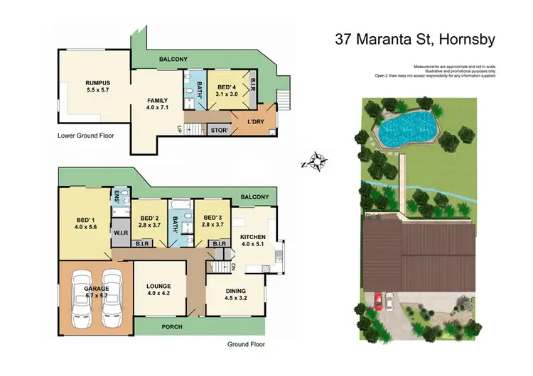 Floorplan of Homely house listing, 37 Maranta Street, Hornsby NSW 2077