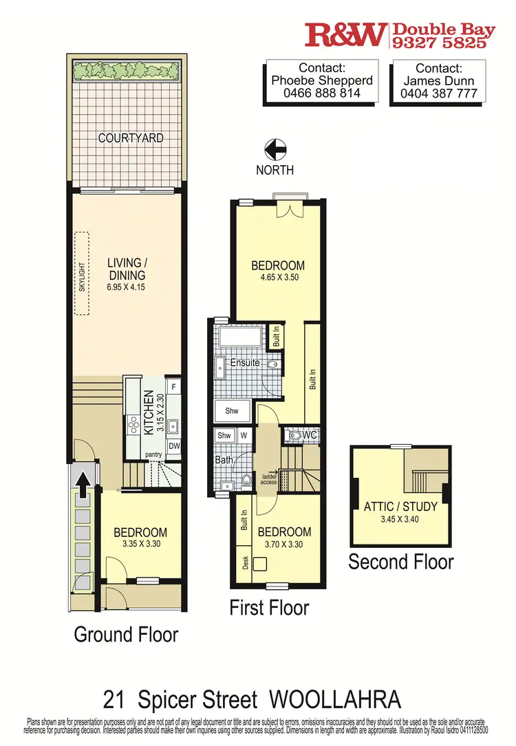 Floorplan of Homely house listing, 21 Spicer Street, Woollahra NSW 2025