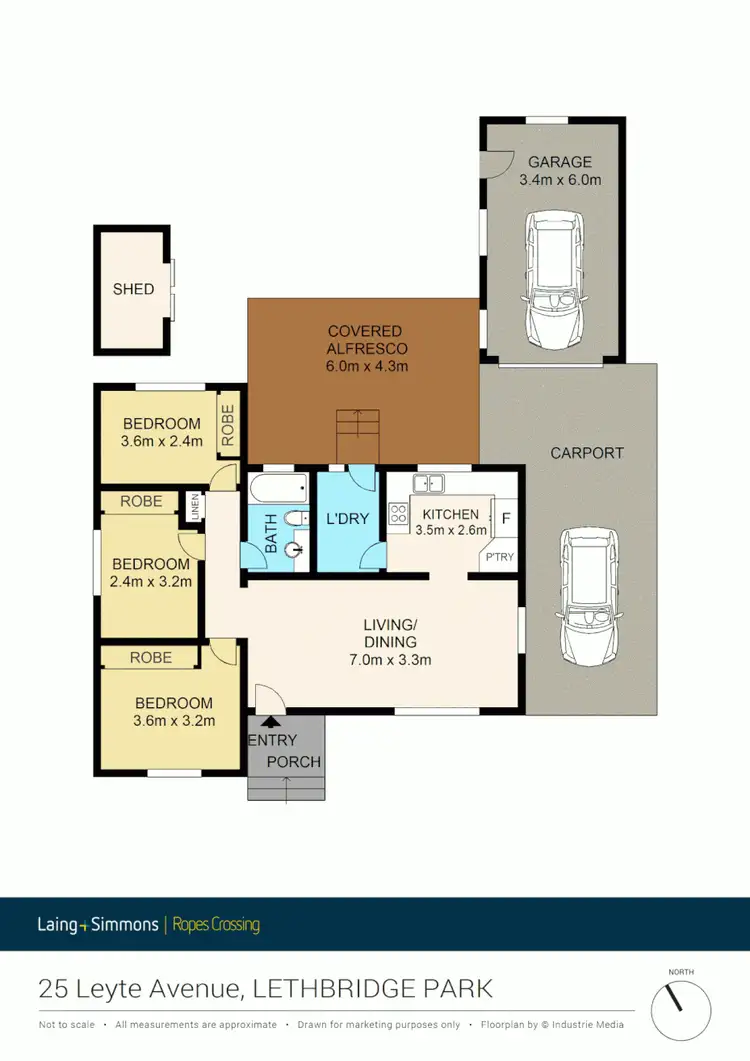 Floorplan of Homely house listing, 25 Leyte Avenue, Lethbridge Park NSW 2770