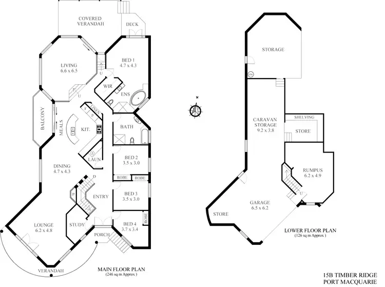 Floorplan of Homely house listing, 15B Timber Ridge, Port Macquarie NSW 2444