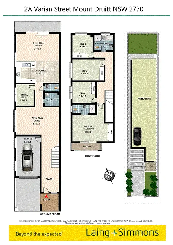 Floorplan of Homely house listing, 2A Varian Street, Mount Druitt NSW 2770