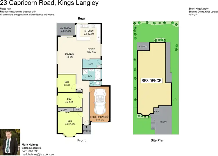 Floorplan of Homely house listing, 23 Capricorn Road, Kings Langley NSW 2147