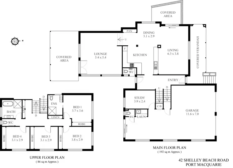 Floorplan of Homely house listing, 42 Shelly Beach Road, Port Macquarie NSW 2444