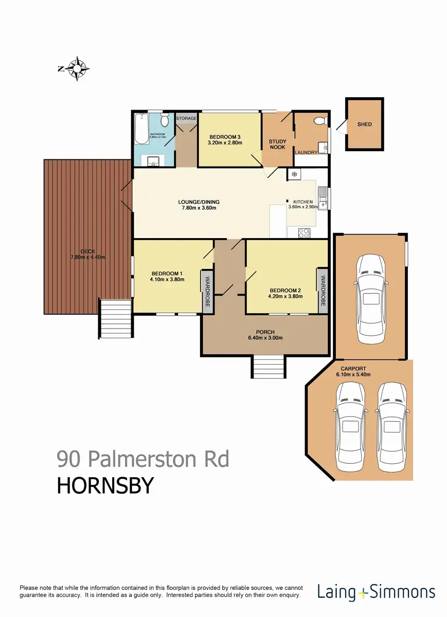 Floorplan of Homely house listing, 90 Palmerston Road, Hornsby NSW 2077