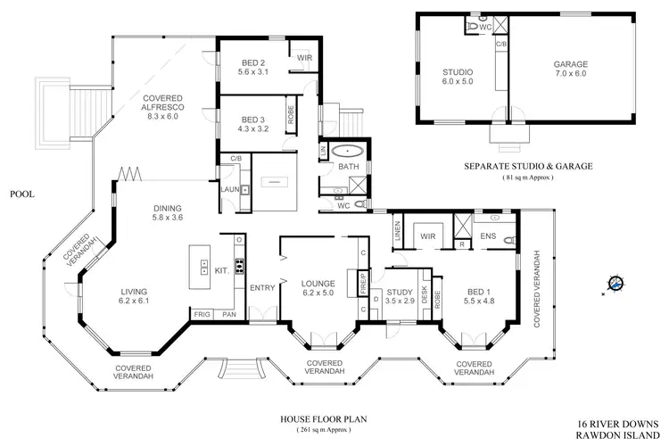 Floorplan of Homely house listing, 16 River Downs, Rawdon Island NSW 2446