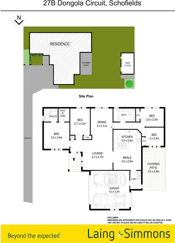 Floorplan of Homely house listing, 27b Dongola Circuit, Schofields NSW 2762