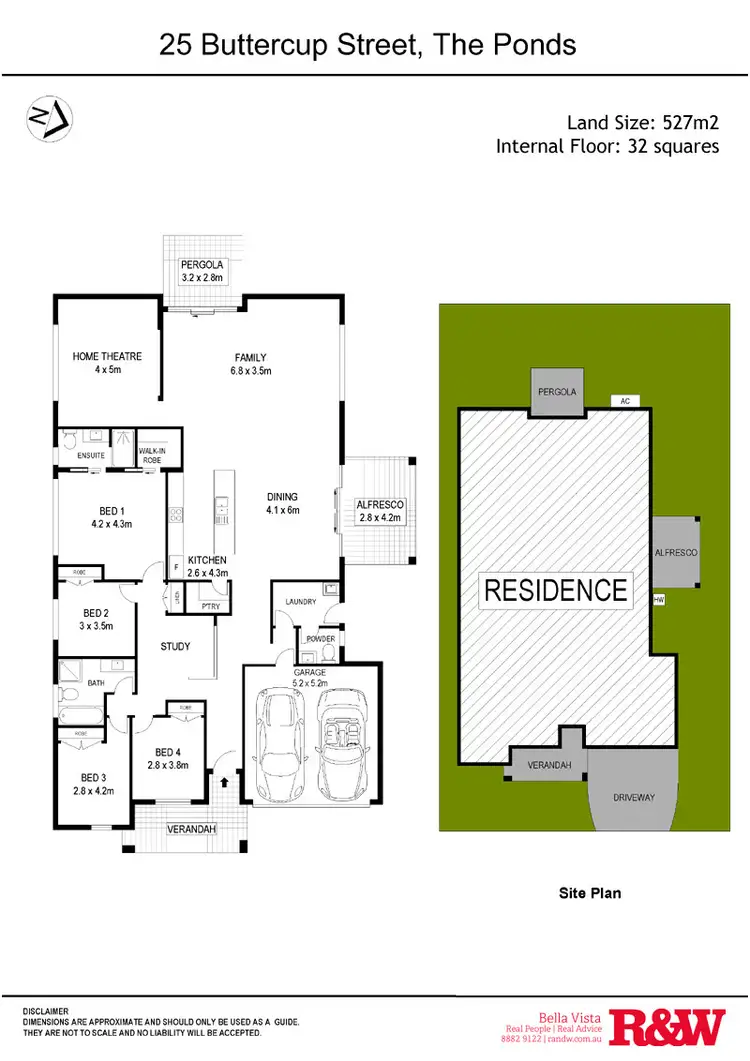 Floorplan of Homely house listing, 25 Buttercup Street, The Ponds NSW 2769