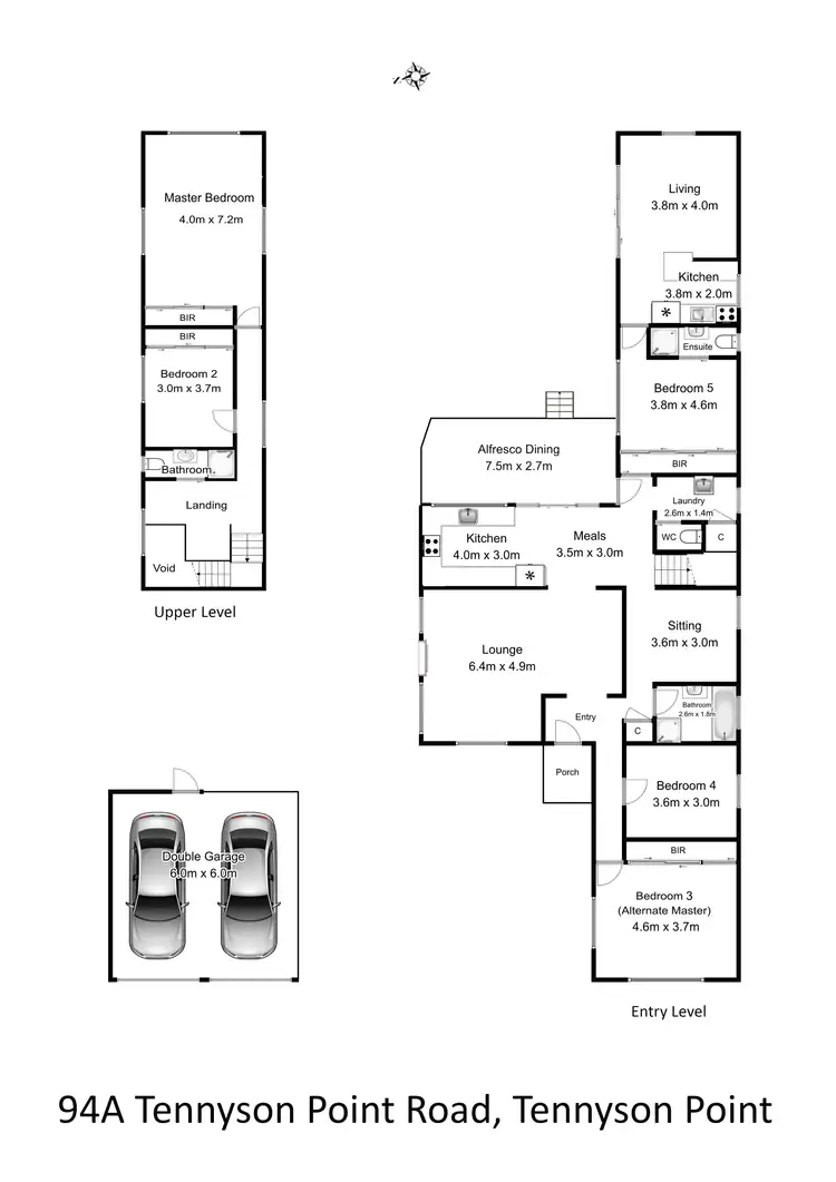 Floorplan of Homely house listing, 94A Tennyson Road, Tennyson Point NSW 2111