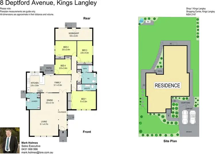 Floorplan of Homely house listing, 8 Deptford Avenue, Kings Langley NSW 2147