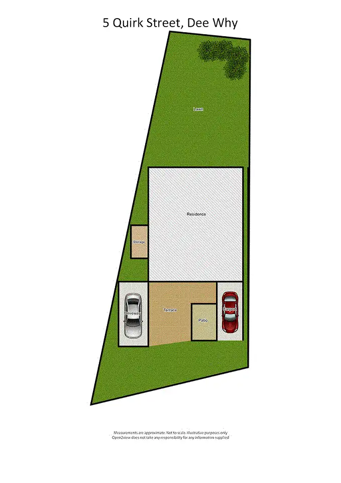 Floorplan of Homely house listing, 5 Quirk Street, Dee Why NSW 2099