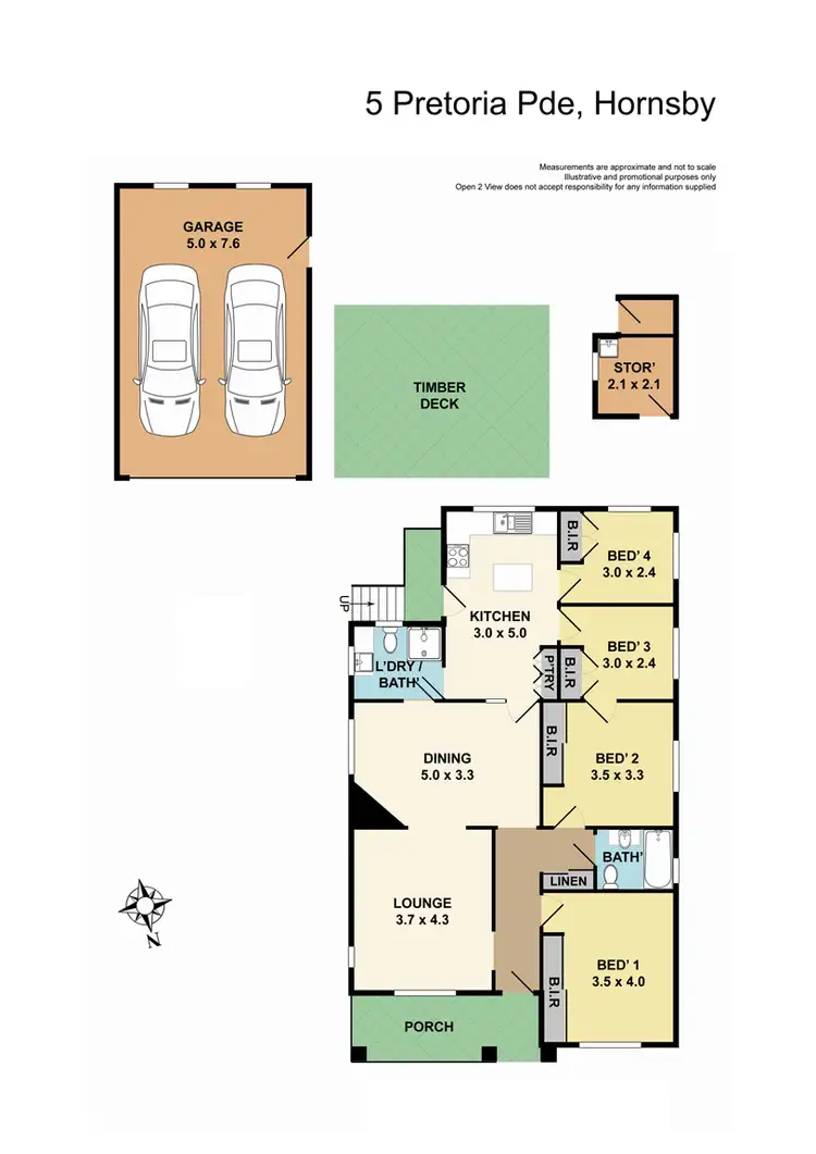 Floorplan of Homely house listing, 5 Pretoria Parade, Hornsby NSW 2077