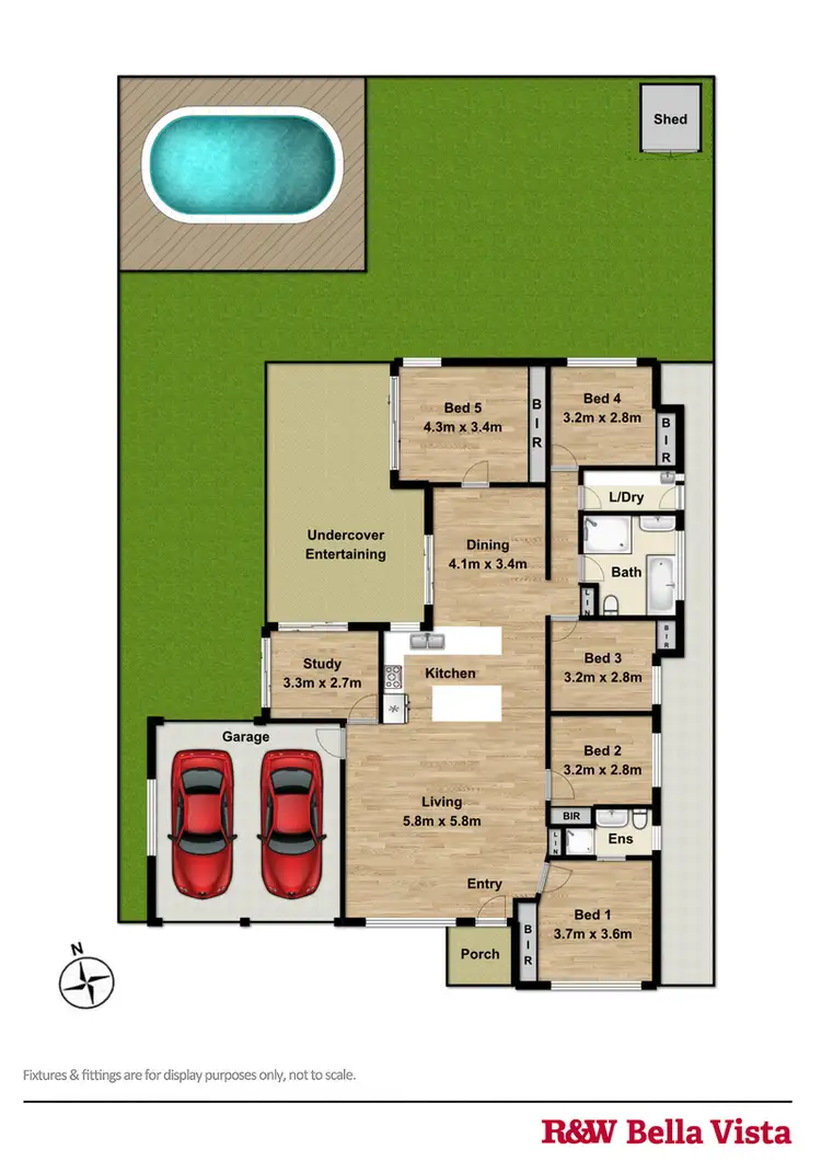 Floorplan of Homely house listing, 14 Sidney Close, Quakers Hill NSW 2763