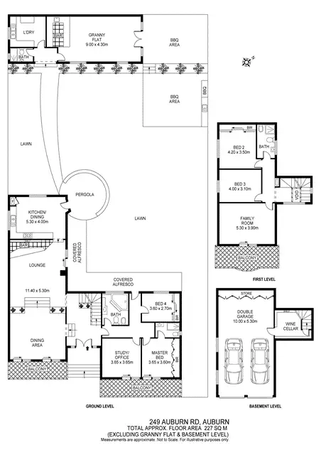 Floorplan of Homely house listing, 249 Auburn Road, Auburn NSW 2144