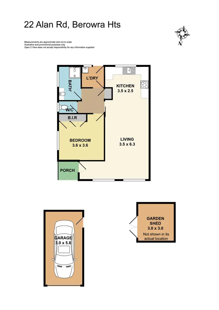 Floorplan of Homely house listing, 22 Alan Road, Berowra Heights NSW 2082