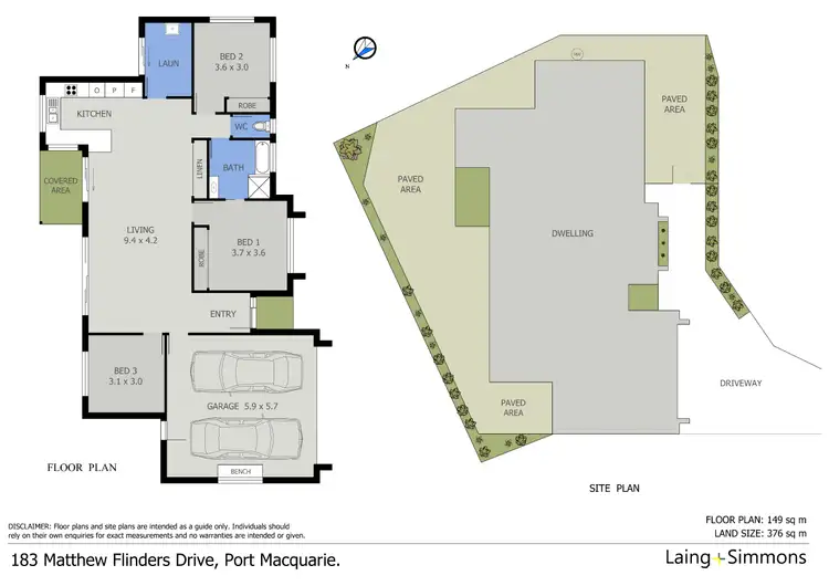 Floorplan of Homely house listing, 183 Matthew Flinders Drive, Port Macquarie NSW 2444