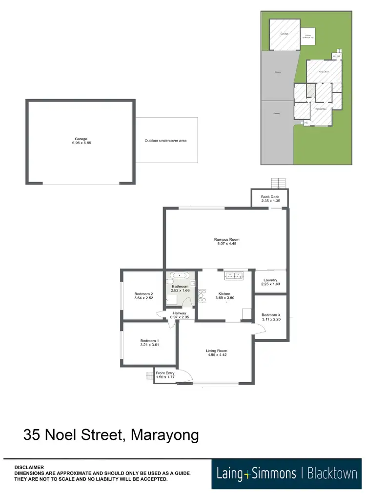 Floorplan of Homely house listing, 35 Noel Street, Marayong NSW 2148