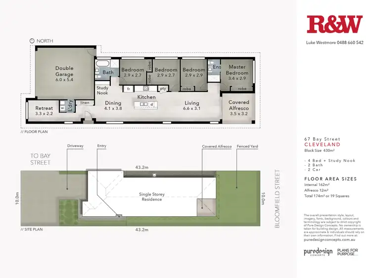 Floorplan of Homely house listing, 67 Bay Street, Cleveland QLD 4163