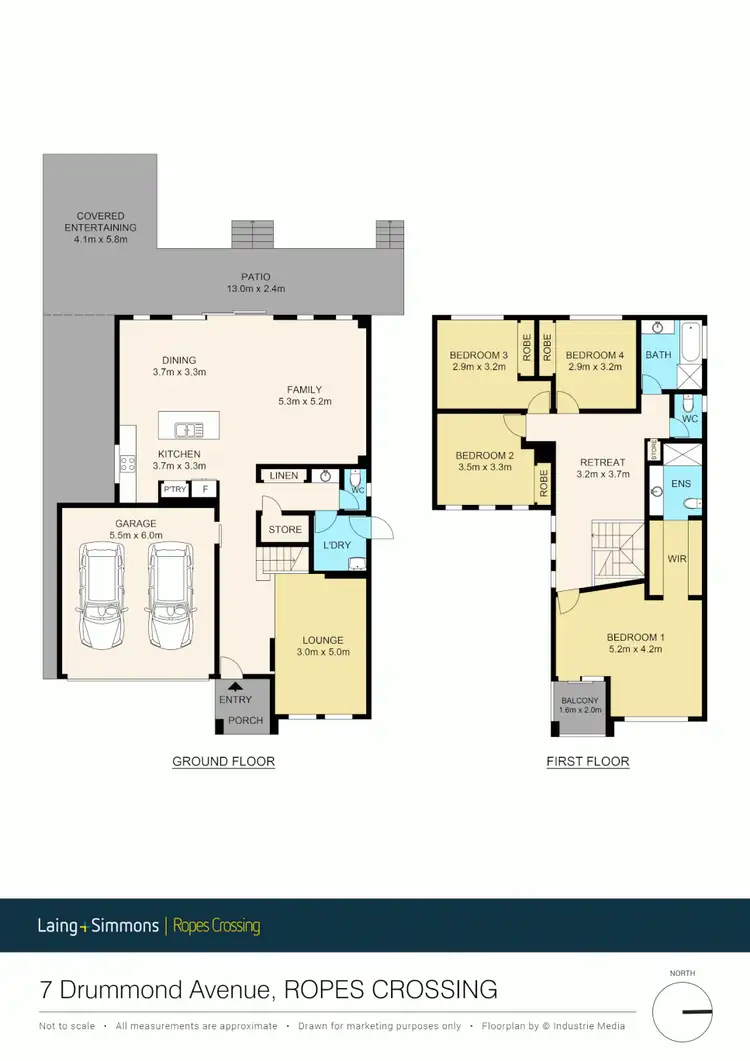 Floorplan of Homely house listing, 7 Drummond Avenue, Ropes Crossing NSW 2760