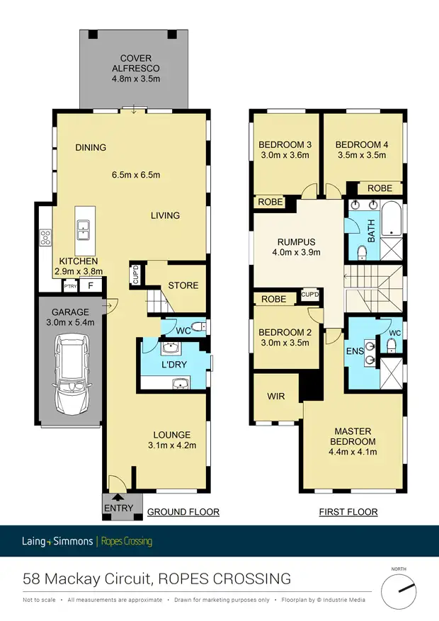Floorplan of Homely house listing, 58 Mackay Circuit, Ropes Crossing NSW 2760