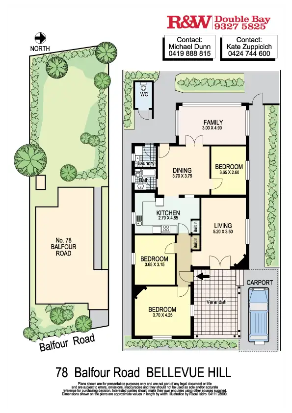 Floorplan of Homely house listing, 78 Balfour Road, Bellevue Hill NSW 2023