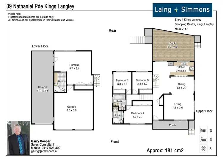 Floorplan of Homely house listing, 39 Nathaniel Parade, Kings Langley NSW 2147