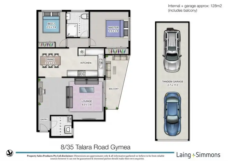 Floorplan of Homely apartment listing, 8/35 Talara Road, Gymea NSW 2227