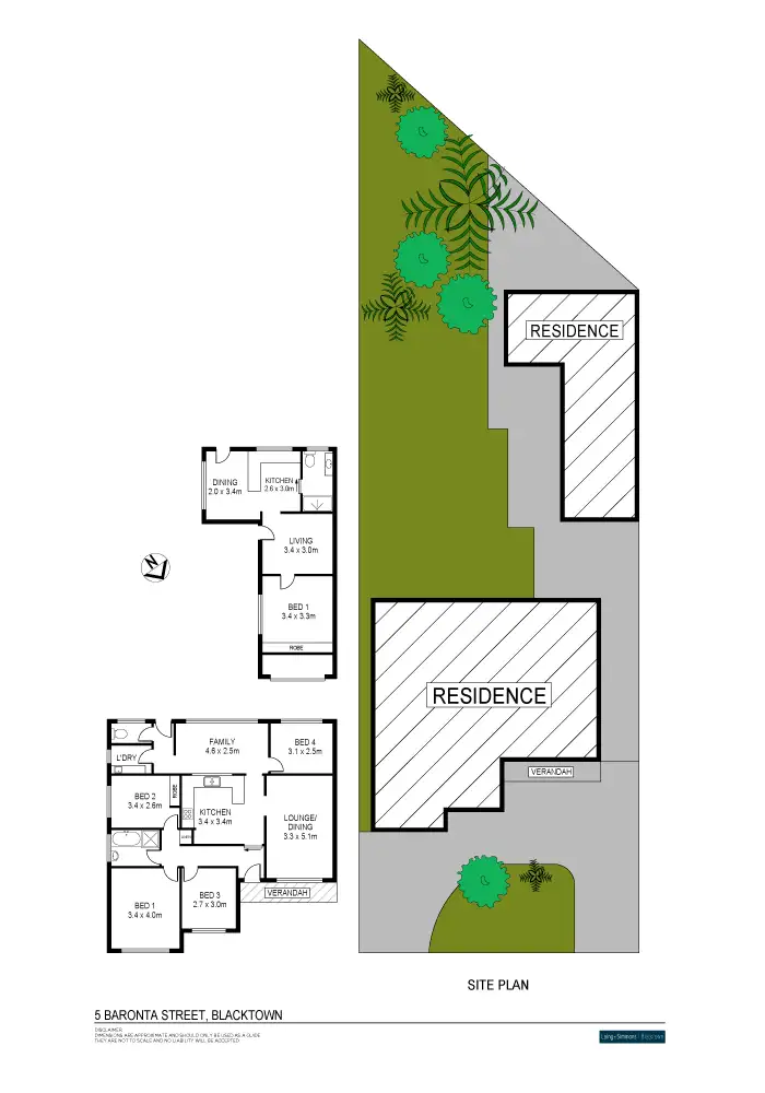Floorplan of Homely house listing, 5 Baronta Street, Blacktown NSW 2148