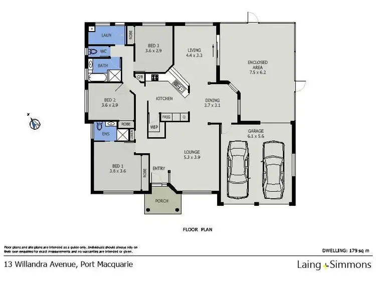Floorplan of Homely house listing, 13 Willandra Avenue, Port Macquarie NSW 2444