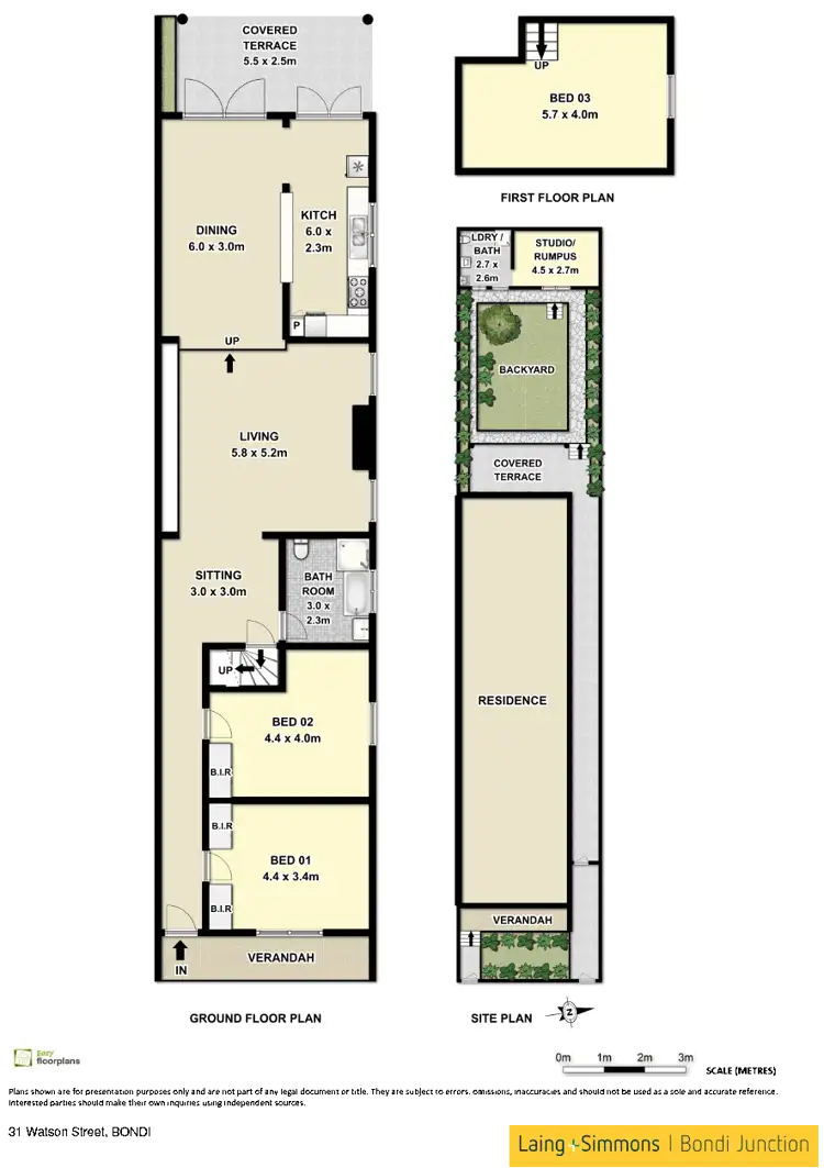 Floorplan of Homely house listing, 31 Watson Street, Bondi NSW 2026