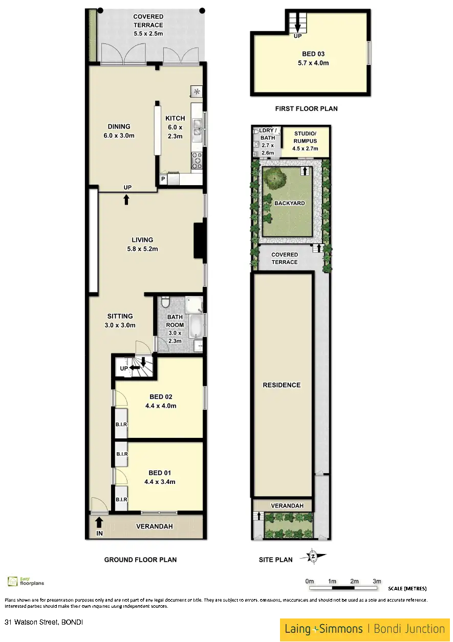 Floorplan of Homely house listing, 31 Watson Street, Bondi NSW 2026