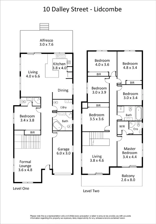 Floorplan of Homely house listing, 10 Dalley Street, Lidcombe NSW 2141