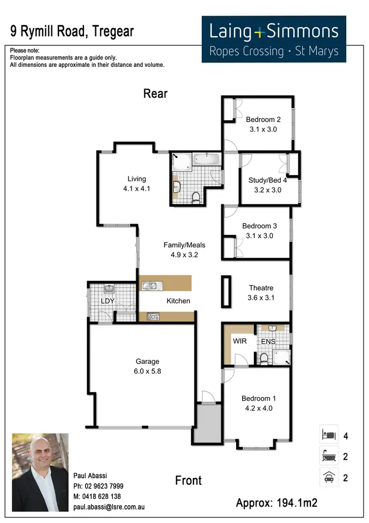 Floorplan of Homely house listing, 9 Rymill Road, Tregear NSW 2770