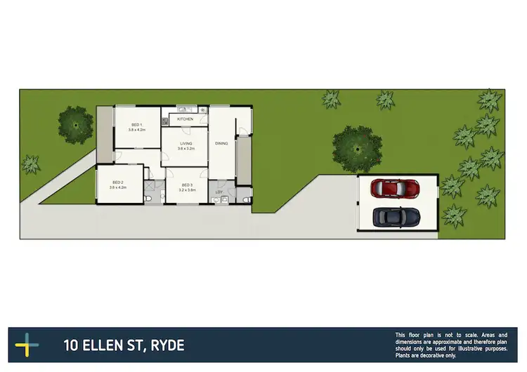 Floorplan of Homely house listing, 10 Ellen Street, Ryde NSW 2112