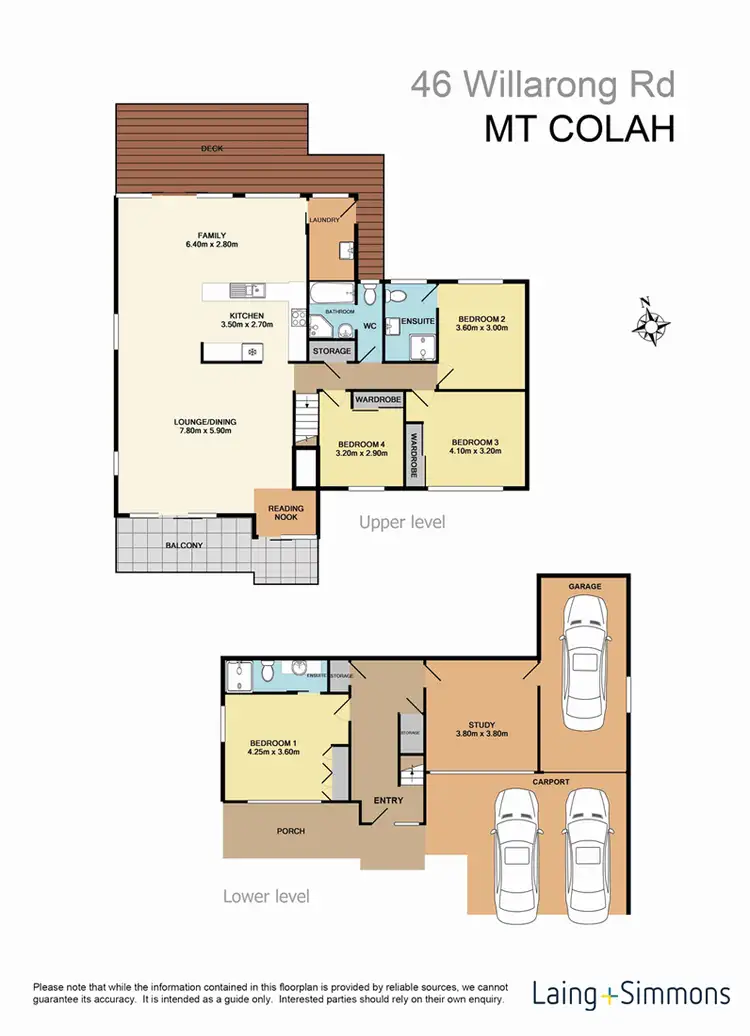 Floorplan of Homely house listing, 46 Willarong Road, Mount Colah NSW 2079