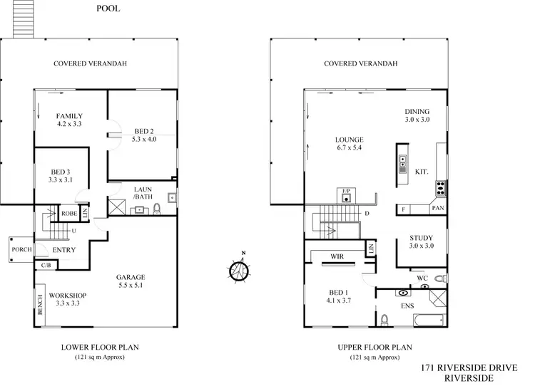Floorplan of Homely house listing, 171 Riverside Drive, Port Macquarie NSW 2444