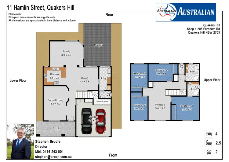 Floorplan of Homely house listing, 11 Hamlin Street, Quakers Hill NSW 2763